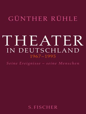cover image of Theater in Deutschland 1967-1995